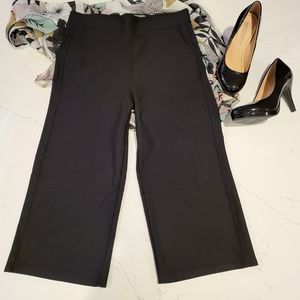 Black Cropped Dress Pants